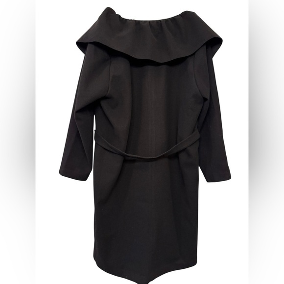 C Wonder  Ruffle Front Dress Coat - Picture 7 of 12